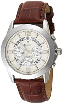 Bulova Men's Chronograph Strap Watch #96G74