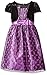 LOVE Girls' Velvet Shrug Glitter Geometric Dress