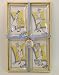 Launderette Set of 4 China Mini Plates