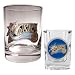 Philadelphia 76ers NBA Rocks Glass & Square Shot Glass Set - Primary Logo by Great American Products