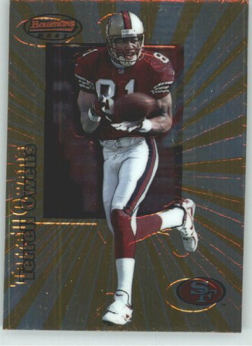 1998 Bowman's Best #44 Terrell Owens - San Francisco 49ers (Football Cards)