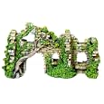 Exotic Environments Cobblestone Castle Walls Aquarium Ornament, 10-inch By 3-1/2-inch By 5-1/2-inch