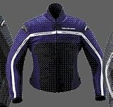 Fieldsheer Track Paddock II Leather Jacket Blue 50