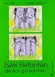 Zwei Elefanten, die sich gut kannten