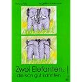 Zwei Elefanten, die sich gut kannten