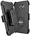 S6 Edge Plus Case, S6 Edge Plus Holster case, SGM (TM) Hybrid Dual Layer Combo Armor Defender Protective Case With Kickstand + Belt Clip Holster For Samsung Galaxy S6 Edge Plus