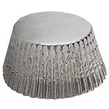Silver Mini Foil Baking Cups, 48 Ct.