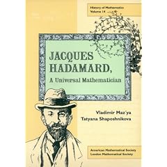 Jacques Hadamard: A Universal Mathematician