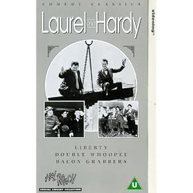 Laurel And Hardy - Liberty / Double Whoopee / Bacon Grabbers [VHS] [1929]