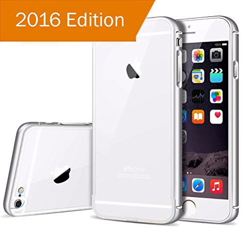 NEW HIGHEST QUALITY SILVER CASE - iPhone SE / 5s / 5 - Sturdy, Lightweight, Sleek Style Provides Maximum Protection & Full Coverage - Precise, Perfect Fit - Natural, Anti-Slip Grip