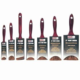 Grip 7 pc Contractors Paint Brush Set by Grip On