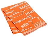 Calphalon Flat Kitchen Towel, Mango