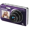 Samsung PL170 Digitalkamera (16,1 Megapixel, 5-fach opt. Zoom, 7,6 cm (3 Zoll) Display, bildstabilisiert) violett