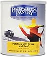 Backpacker's Pantry Mashed Potatoes and Gravy with Beef, 36.1 Ounce, #10 Can
