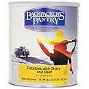 Backpacker's Pantry Mashed Potatoes and Gravy with Beef, 36.1 Ounce, #10 Can