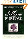 More Than A Purpose, An Evangelical Response to Rick Warren and the Megachurch Movement