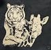 Land Rover Discovery Monkey Tiger Giraffe Spare Tire Cover