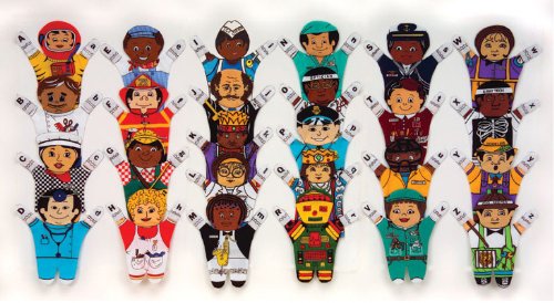 51D5E NPstL DEXTER EDUCATIONAL TOYS THE ALPHABET PEOPLE FROM A TO Z