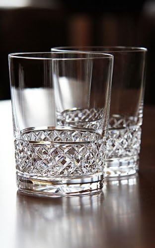 Crystal Cooper Single Malt Glasses, Pair 4 3/8"