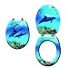 Trimmer Underwater Dolphins Toilet Seat Cover