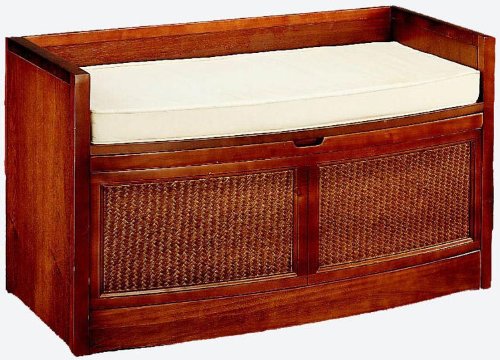 Island Collection Bench with 2 Drawers