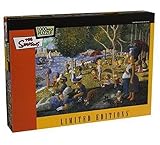 Image The Simpson's Limited Editions 1000pc Puzzle: A Day at the River by the Plant