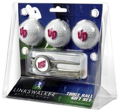 Dayton Flyers 3 Golf Ball Gift Pack W/ Kool Tool - Ncaa College Athletics