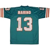 Dan Marino Autographed Replithentic Aqua Dolphins Jersey - Model MARIJES000010
