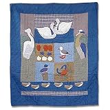 Beach Critters Quilt King 95 x 105 In.