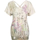 FULL TILT Criss Cross Womens Tee - Multi