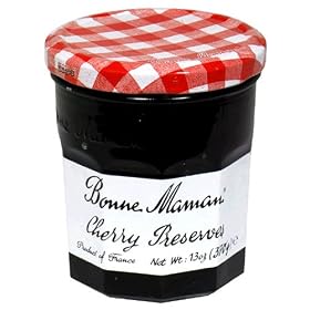 Bonne Maman Cherry Preserves, 13-Ounce Jars (Pack of 6)