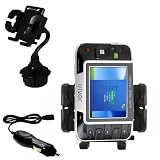 iRiver PMC-100 Auto Cup Holder with Car Charger - Uses Gomadic TipExchange