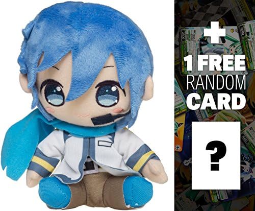 Kaito: ~6" Taito x Vocaloids Plush + 1 FREE Official Vocaloids Trading Card Bundle (459908500)