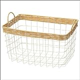 ワイヤーバスケットL スクエア (IR-09)　2個セット