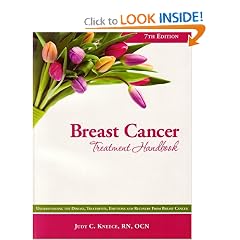 Click here to buy Breast Cancer Treatment Handbook: Understanding the Disease, Treatments, Emotions, and... by Judy C. Kneece.