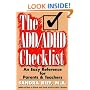 The ADD ADHD Checklist: An Easy Reference for Parents and Teachers