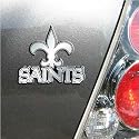 New Orleans Saints Chrome Auto Emblem