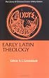 Early Latin Theology (Library of Christian Classics)