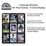 Colorado Rockies Greats of the Game Trading Card Set