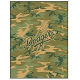 Biederlack Los Angeles Dodgers Urban Camo Sports Throw