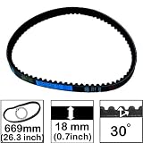 New 49cc 50cc Gy6 Scooter Moped Drive Belt 669-18-30