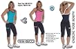 Basic Vee Capris - NB151140 Black/Bubblegum Small