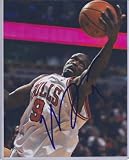 LUOL DENG SIGNED AUTOGRAPHED 8X10 PHOTO CHICAGO BULLS COA