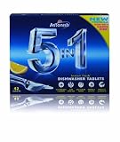 Astonish 5 in 1 Lemon Fresh Dishwasher Tablets x 42 (Pack of 4, Total 168 Tablets)