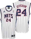 Richard Jefferson Youth Jersey: adidas White Replica #24 New Jersey Nets Jersey