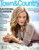 Town & Country Magazine - August 2006: Supermodel Carolyn Murphy!