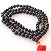 HealthAndYoga(TM) Mala Beads - Ebony