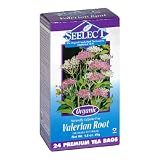 Seelect Organic Tea, Tea Bags, Valerian Root, 24-Count Box (Pack of 3)