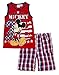 Disney Little Boys Mickey Mouse 2 Piece Short Set