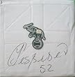Yoenis Cespedes Autographed Oakland Athletics Elephant Logo Full Size Base, Proof Photo